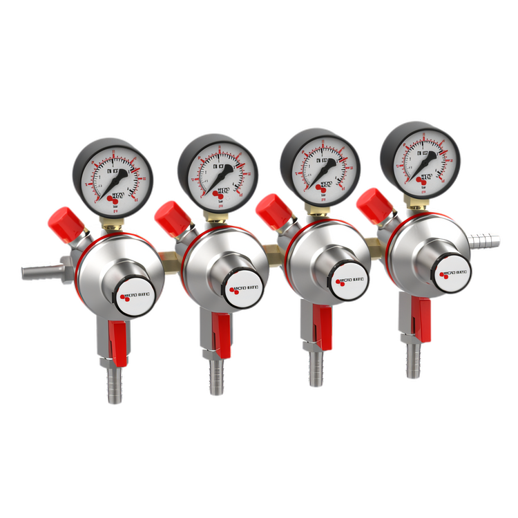 Product image #1 for Micro Matic Premium Plus 3-Pressure Secondary CO2 Regulator