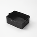 Thumbnail image #1 for American Metalcraft Black Rectangular Poplar Wood Serving Box
