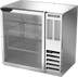 Thumbnail image #1 for Beverage-Air 36-Inch Food-Rated Stainless Steel Back Bar Cooler with Glass Door