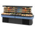 Thumbnail image #1 for Federal Industries Islands IMSS120SC-2 Refrigerated Self-Serve Island Merchandiser, 120.5 Inches Wide, 2-Tier, Self-Contained