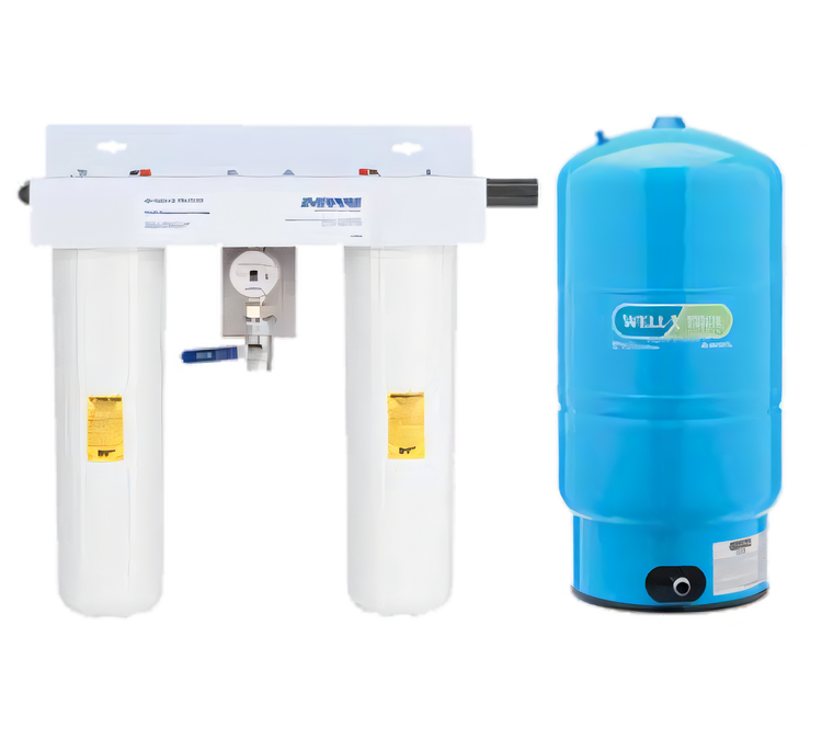 Product image #1 for Everpure Parallel 202 High-Volume Water Prefilter Kit with 12-Gallon Reserve Tank