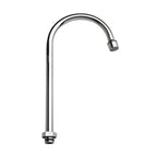 Thumbnail image #1 for Fisher 3968 Gooseneck Spout Assembly, 6" Swivel Spout, 2.2 GPM Aerator, Brass