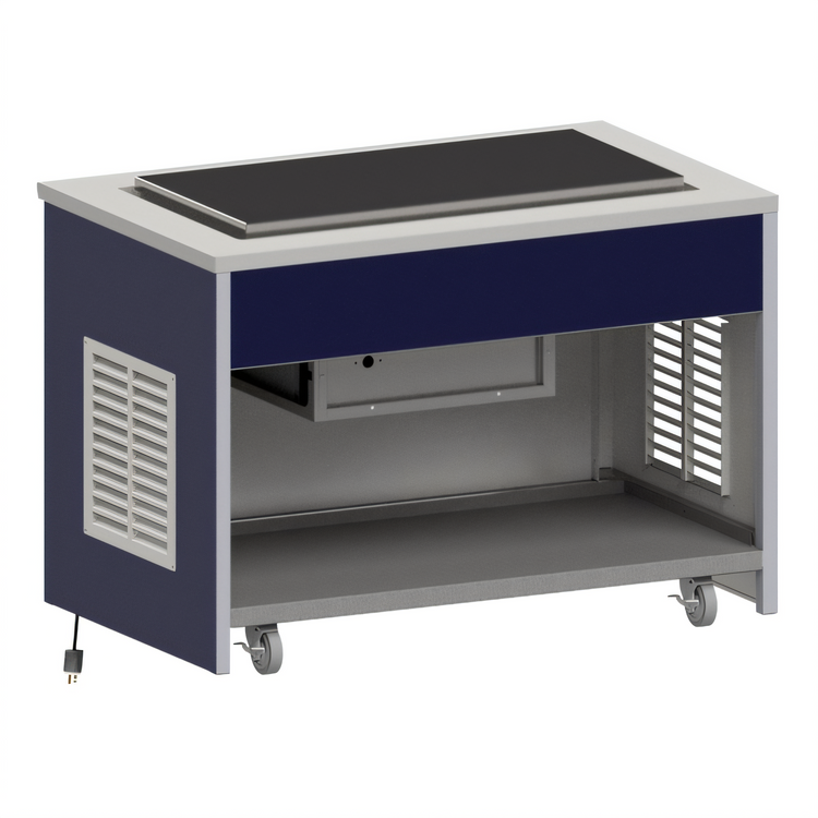 Product image #1 for Atlas Metal INFRF-2 Mobile Refrigeration Frost Top Unit, 36-1/2" Wide