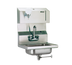 Thumbnail image #1 for Wall-Mount Hand Sink with Faucet, Towel & Soap Dispensers, 14 x 10 x 5-Inch Bowl, 304 Stainless Steel