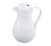 Thumbnail image #1 for Vollrath SwirlServe Hot-N-Cold 42 oz. White Beverage Server