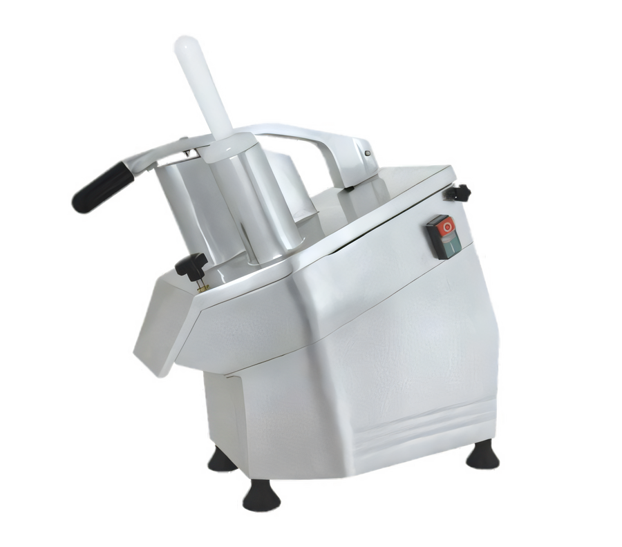 Product image #1 for Omcan Angled Continuous-Feed Food Processor with 5 Discs, 3/4 HP, 110V