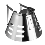 Thumbnail image #1 for 150 Qt. Stainless Steel Partially Shielded Right Bowl Guard
