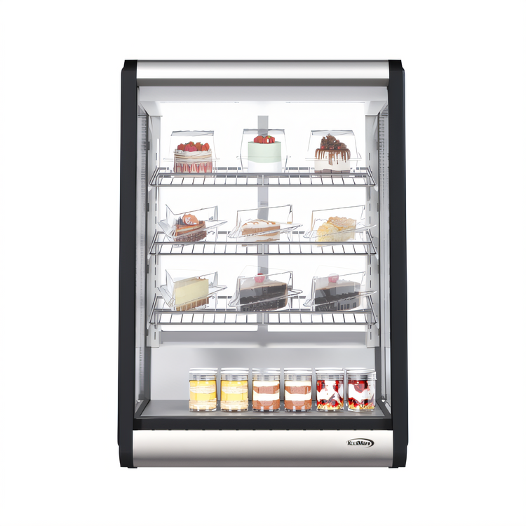 Product image #1 for KoolMore 24-Inch Countertop Full-Service 4-Tier Refrigerated Bakery Display Case