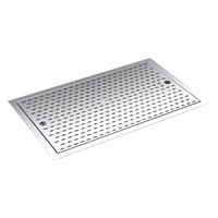 Krowne Royal Series 24-Inch Drop-In Stainless Steel Bar Top Drainer with Perforated Inserts