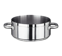 Vollrath Centurion 7 Qt Induction Ready Brazier/Casserole, 11-Inch, Brushed Stainless Steel, Without Cover
