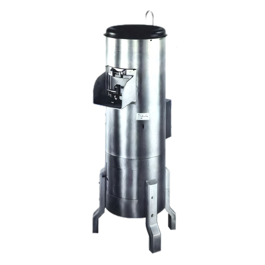 Product image #1 for Blakeslee XC-60T Floor Model Electric Potato/Vegetable Peeler, 50–60 lb Capacity, Stainless Steel