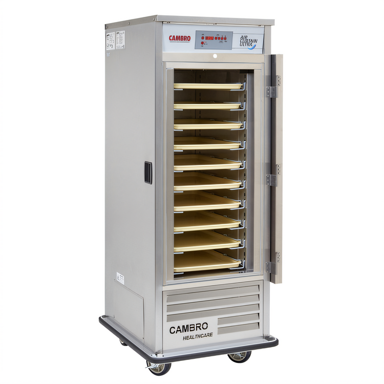 Product image #1 for Cambro Ultra Air Curtain One-Section Self-Contained Refrigerator with Left Swing Door