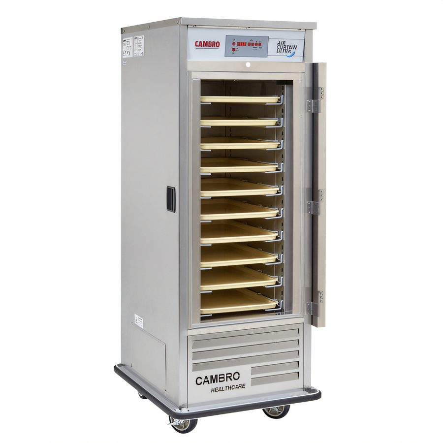 Product image #1 for Cambro Ultra Air Curtain One-Section Self-Contained Refrigerator with Left Swing Door
