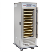Cambro Ultra Air Curtain One-Section Self-Contained Refrigerator with Left Swing Door