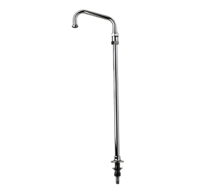 Product image #1 for T&S Brass Elevated Deck-Mount Swing Nozzle Pot Filler with 18-Inch Nozzle