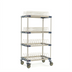 Thumbnail image #1 for MetroMax 4 36-Inch Wide 4-Tier Mobile Drying Rack Unit for Trays, Cutting Boards, Sheet Pans and Steam Pans