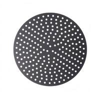 American Metalcraft EZ-Release 15 Inch Perforated Round Pizza Disk, 18 Gauge Aluminum