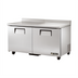 Thumbnail image #1 for True 60-Inch Two-Section Worktop Refrigerator with Rear-Mounted Self-Contained Refrigeration