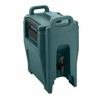 Cambro Ultra Camtainer 2-3/4 Gallon Granite Green Insulated Beverage Carrier