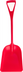 Thumbnail image #1 for Sparta® 14-Inch One-Piece Polypropylene Foodservice Shovel, Red