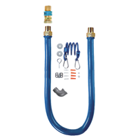 Serv-Ware 36-Inch Gas Hose Kit with Installation Hardware