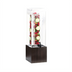 Thumbnail image #1 for Midnight Bamboo 3 Gallon Square Infusion Beverage Dispenser with Drip Tray