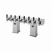 Thumbnail image #1 for Perlick Bridge Tee Countertop Draft Beer Tower, 20 Faucets, Extra High, Glycol-Cooled, Stainless Steel