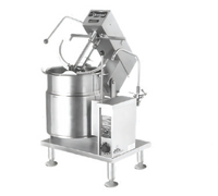 20-Gallon Electric Countertop Tilting Steam Kettle Mixer