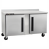 Thumbnail image #1 for Centerline 60-Inch Two-Section Compact Worktop Freezer with Solid Left/Left Doors