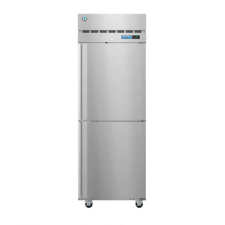 Product image #1 for Hoshizaki Steelheart 23.1 Cu. Ft. Stainless Steel One-Section Reach-In Freezer, Self-Contained, Standard Depth, Half-Height Solid Right-Hinged Doors