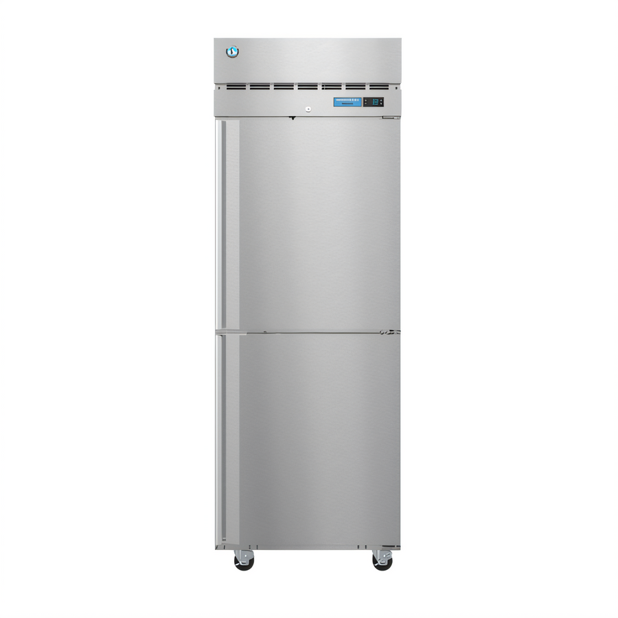 Product image #1 for Hoshizaki Steelheart 23.1 Cu. Ft. Stainless Steel One-Section Reach-In Freezer, Self-Contained, Standard Depth, Half-Height Solid Right-Hinged Doors