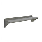 Thumbnail image #1 for Eagle Group BlendPort® BPWS-1236 36 x 12-Inch Wall-Mounted 18-Gauge Type 430 Stainless Steel Shelf, Square Edge with 30° Kick