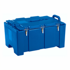 Thumbnail image #2 for Cambro Camcarrier® 100MPC186 Top-Loading Insulated GN Food Pan Carrier, 40 Qt, Navy Blue