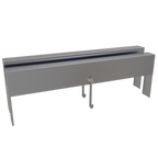 Thumbnail image #1 for Glastender, Inc. DSRC-39 39-Inch Double Speed Rail Locking Cover, Stainless Steel