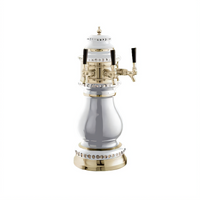 Perlick Torino White Ceramic 3-Faucet Glycol-Cooled Countertop Draft Beer Tower