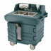 Thumbnail image #1 for Cambro CamKiosk Mobile Hand Sink Cart with 2-Compartment Sink and Hot Water Heater