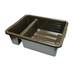Thumbnail image #1 for Rubbermaid Commercial Products 7 Gallon Divided Brown Bus Tub / Utility Box