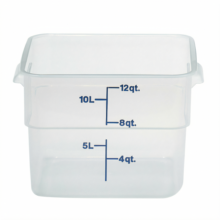 Product image #1 for Cambro 12SFSPP190 CamSquare® Commercial Food Storage Containers Case of 6