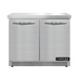 Thumbnail image #1 for Continental Refrigerator SWF36N-FB 36-Inch Front-Breathing 2-Section Work Top Freezer with Doors
