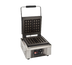 Thumbnail image #1 for Omcan Single Electric Countertop Commercial Waffle Maker with 8 x 8 Inch Square Cast Iron Grids