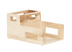 Thumbnail image #1 for Cal-Mil Madera Blonde 2-Compartment Plate and Napkin Holder