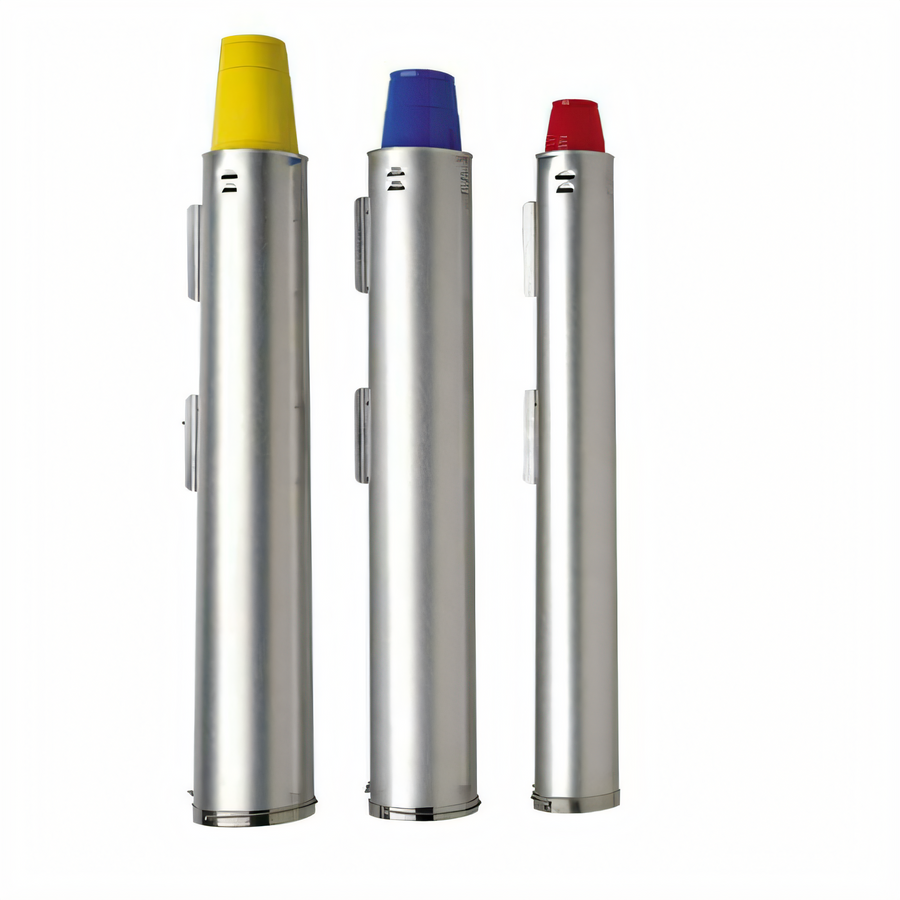 Product image #1 for Spring-Loaded Adjustable Cup Dispenser, Surface or Stand Mounted, Stainless Steel