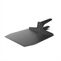 UNOX USA Large Flat Spatula with Non-Stick Coating and Heat-Protected Ergonomic Handle