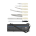 Thumbnail image #2 for Stäl 9-Piece Knife Set with Roll-Up Bag, Sharpening Steel, and Spoon