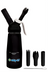 Thumbnail image #1 for Whip-It! Armor 1/3 Liter Aluminum Multi-Purpose Cream Dispenser with 3 Tips, Black