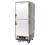 Thumbnail image #1 for Metro C5 3 Series Mobile Full Height Moisture Heated Holding & Proofing Cabinet with Gray Insulation Armour, Dutch Insulated Aluminum Doors, and Fixed Wire Slides