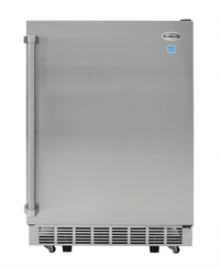 KoolMore 24-Inch Outdoor Refrigerator, 5.5 Cu. Ft., Self-Contained Bottom-Mount