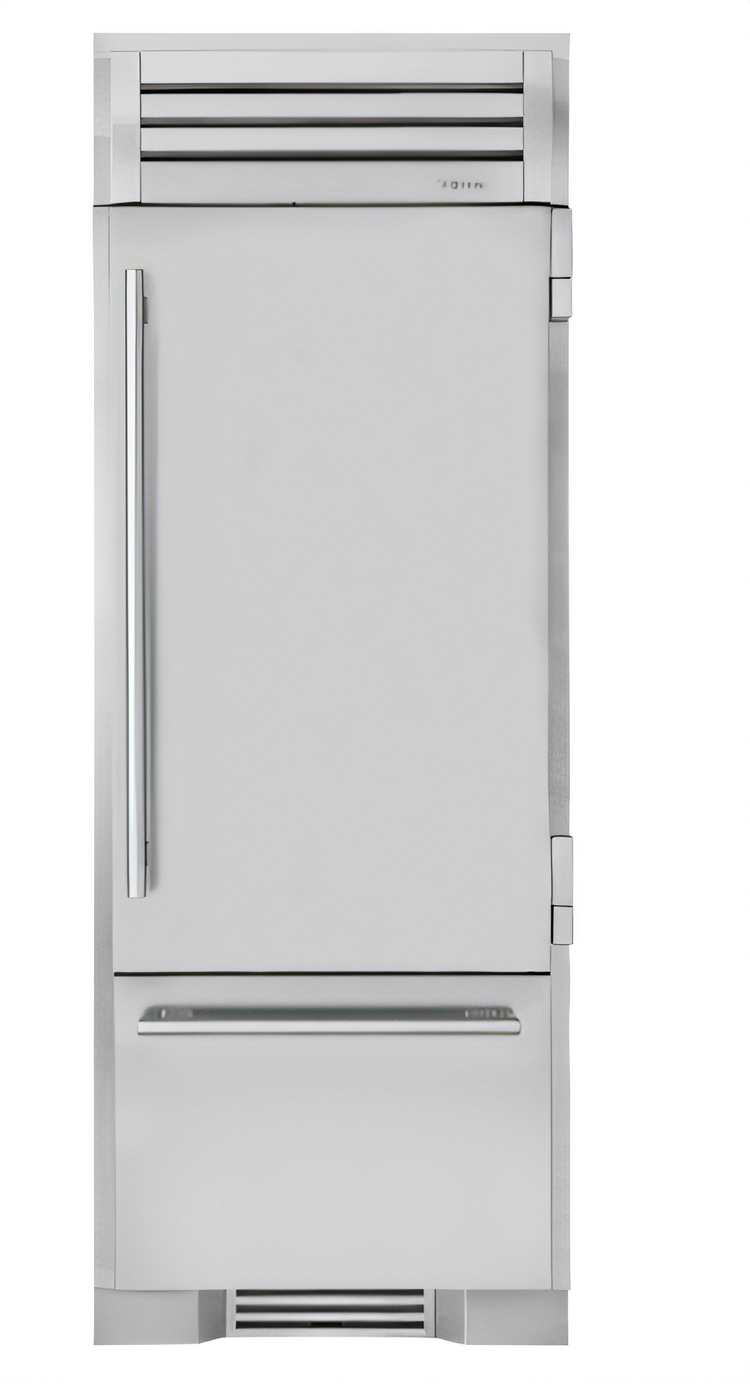 Product image #1 for 30-Inch Upright 1-Section Reach-In Refrigerator/Freezer Column with Built-In Ice Maker, Stainless Steel