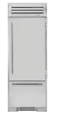 30-Inch Upright 1-Section Reach-In Refrigerator/Freezer Column with Built-In Ice Maker, Stainless Steel
