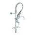 Thumbnail image #1 for T&S Brass Single-Hole Deck-Mount Spring-Action Mini Pre-Rinse Unit with 6